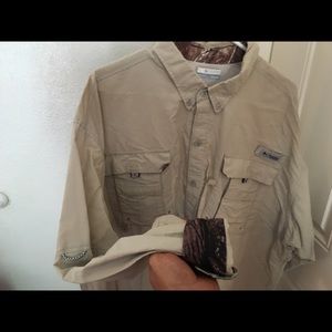Columbia camo long sleeve